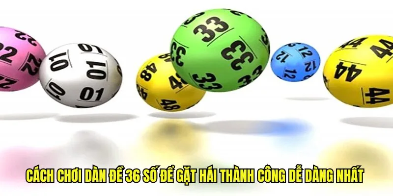 Cách chơi dàn đề 36 số