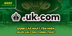 QQ88 cập nhật tên miền đuôi uk.com chính thức